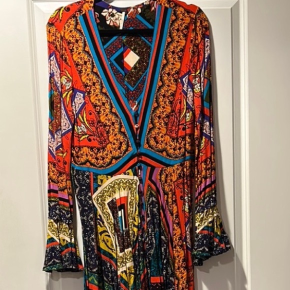 🐦‍🔥FREE PEOPLE🐦‍🔥HI/LO MIDI - Picture 8 of 11